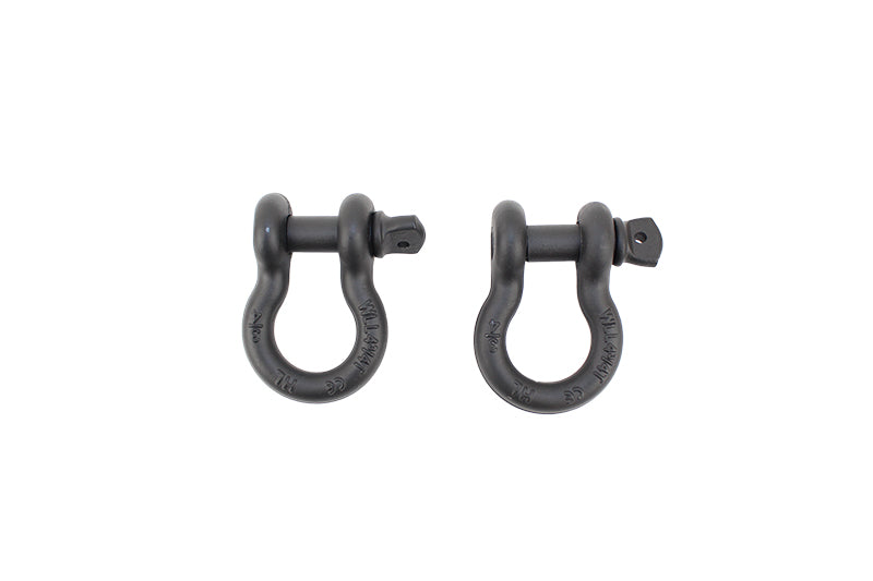 Fishbone Offroad FB21039 D Ring 3/4 Inch Gloss Black 2 Piece Set Fishbone Offroad - Truck Part Superstore