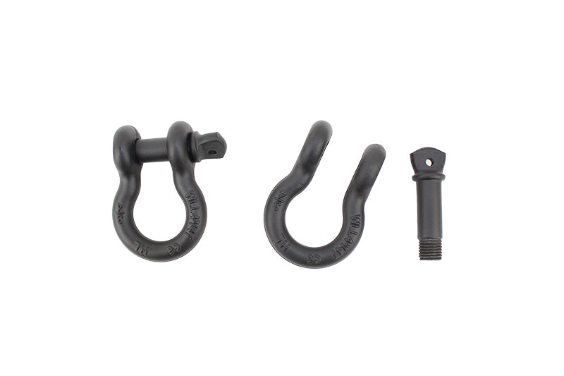 Fishbone Offroad FB21039 D Ring 3/4 Inch Gloss Black 2 Piece Set Fishbone Offroad - Truck Part Superstore
