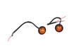 Fishbone Offroad FB21041 Amber LED's 3/4 Inch Pair Fishbone Offroad - Truck Part Superstore