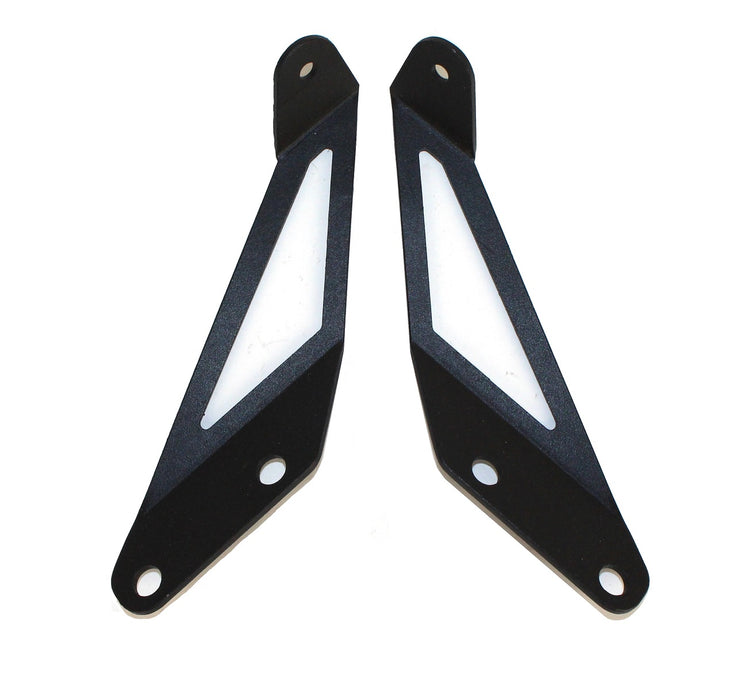 Fishbone Offroad FB21066 Jeep JK Hood Light Mount Brackets 07-18 Wrangler JK Fishbone Offroad - Truck Part Superstore