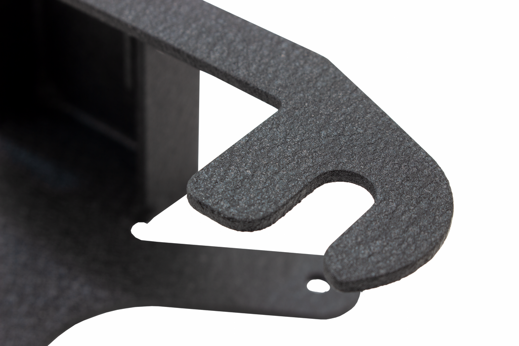 Fishbone Offroad FB21098 Jeep JL Hawse Fairlead License Plate Mount For 18-Pres Wrangler JL Black Aluminum Fishbone Offroad - Truck Part Superstore