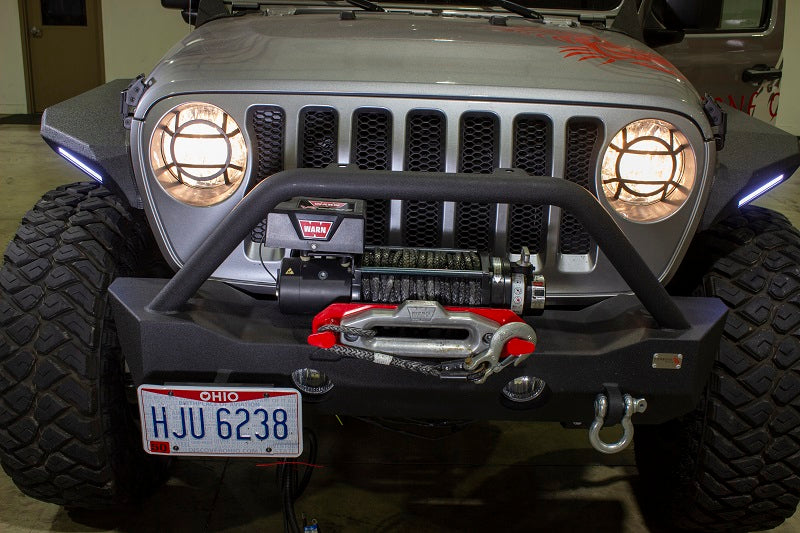 Fishbone Offroad FB21120 Jeep JL Headlight Guards For 18-Pres Wrangler JL Aluminum Fishbone Offroad - Truck Part Superstore