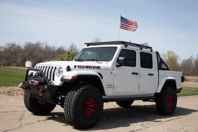 Fishbone Offroad FB21261 Gladiator Chase Rack for 20-Pres Jeep Gladiator Fishbone - Truck Part Superstore