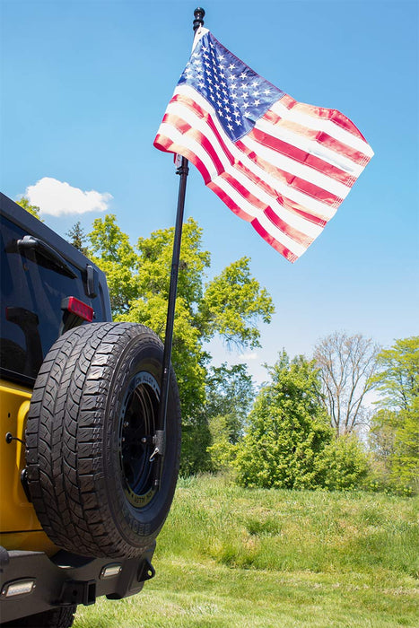 Fishbone Offroad FB21289 Spare Tire Flag Mount Fishbone Offroad - Truck Part Superstore