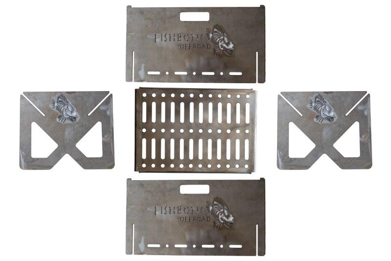 Fishbone Offroad FB21299 Portable Fire Pit Fishbone Offroad - Truck Part Superstore