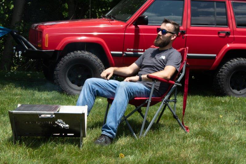 Fishbone Offroad FB21299 Portable Fire Pit Fishbone Offroad - Truck Part Superstore