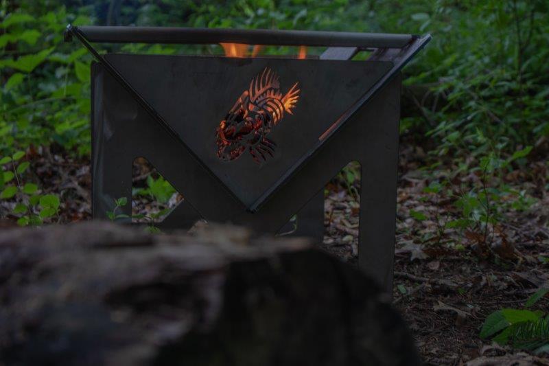 Fishbone Offroad FB21299 Portable Fire Pit Fishbone Offroad - Truck Part Superstore