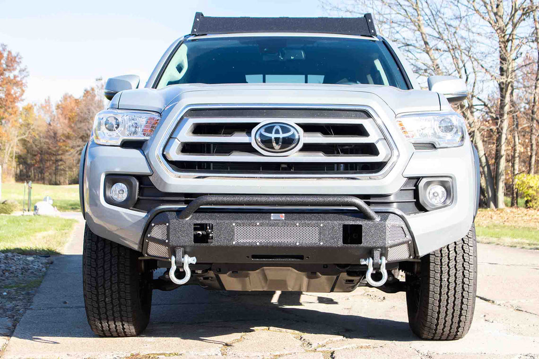 Fishbone Offroad FB21311 2016-Present Toyota Tacoma Center Stubby Front Bumper Fishbone Offroad - Truck Part Superstore