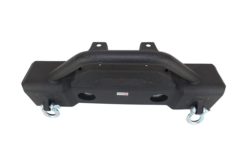 Fishbone Offroad FB22001 Jeep JK Stubby Bumper W/Tube Guard 07-18 Wranger JK Black Texured Powercoated Fishbone Offroad - Truck Part Superstore