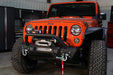 Fishbone Offroad FB22004 Jeep JK Front Stubby Winch Bumper W/Tube Guard 07-18 Wranger JK Black Texured Powercoated Fishbone Offroad - Truck Part Superstore