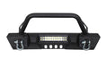 Fishbone Offroad FB22004 Jeep JK Front Stubby Winch Bumper W/Tube Guard 07-18 Wranger JK Black Texured Powercoated Fishbone Offroad - Truck Part Superstore