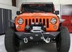 Fishbone Offroad FB22045 Jeep JK Front Bumper 07-18 Wrangler JK Rubicon and Unlimited Steel Black Textured Powdercoat Manowar Series Fishbone Offroad - Truck Part Superstore