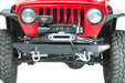 Fishbone Offroad FB22049 Jeep TJ Front Bumper 97-06 Wrangler TJ Rubicon and Unlimited Steel Black Textured Powdercoat Piranha Series Fishbone Offroad - Truck Part Superstore