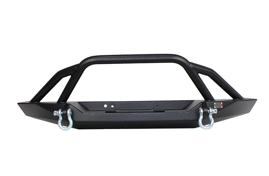Fishbone Offroad FB22060 Cherokee XJ Front Winch Bumper W/Grille Guard Bullhead Steel Black Textured Powdercoat Fishbone Offroad - Truck Part Superstore