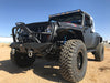 Fishbone Offroad FB22062 Jeep JK Front Winch Bumper W/Grille Guard 07-18 Wrangler JK Manowar Series Fishbone Offroad - Truck Part Superstore