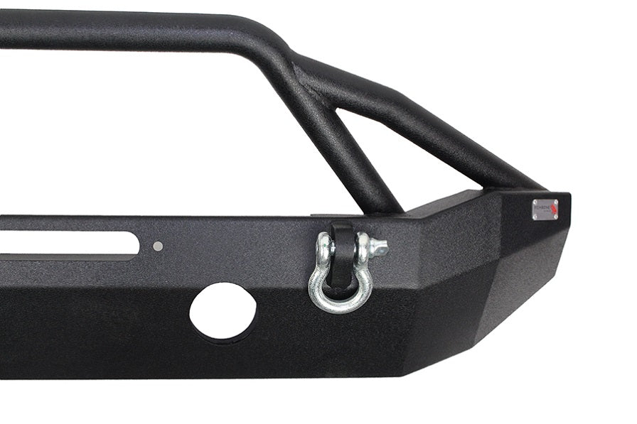 Fishbone Offroad FB22068 Jeep JK Front Winch Bumper 07-18 Wrangler JK Full Width Black Powdercoat Fishbone Offroad - Truck Part Superstore