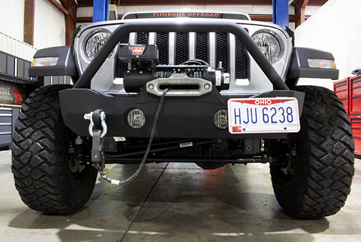 Fishbone Offroad FB22090 Jeep JL Mako Front Bumper 2018-Present Wrangler JL Fishbone Offroad - Truck Part Superstore