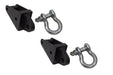 Fishbone Offroad FB22136 Jeep JK Rear D-Ring Frame Mounts 2007 to 2018 JK Wrangler, Rubicon and Unlimited Fishbone Offroad - Truck Part Superstore