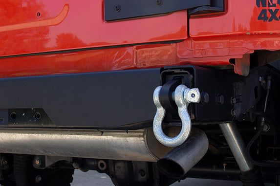 Fishbone Offroad FB22136 Jeep JK Rear D-Ring Frame Mounts 2007 to 2018 JK Wrangler, Rubicon and Unlimited Fishbone Offroad - Truck Part Superstore