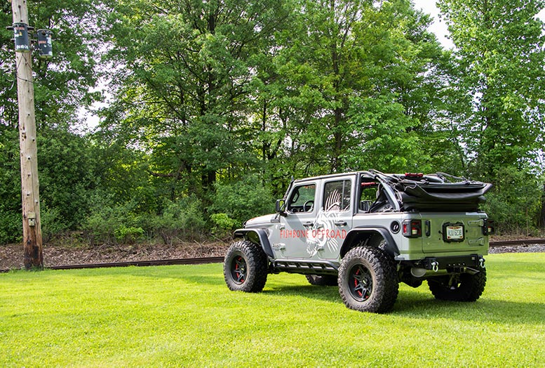Fishbone Offroad FB22179 Jeep JL Rear Bumper Delete For 18-Pres Wrangler JL Fishbone Offroad - Truck Part Superstore