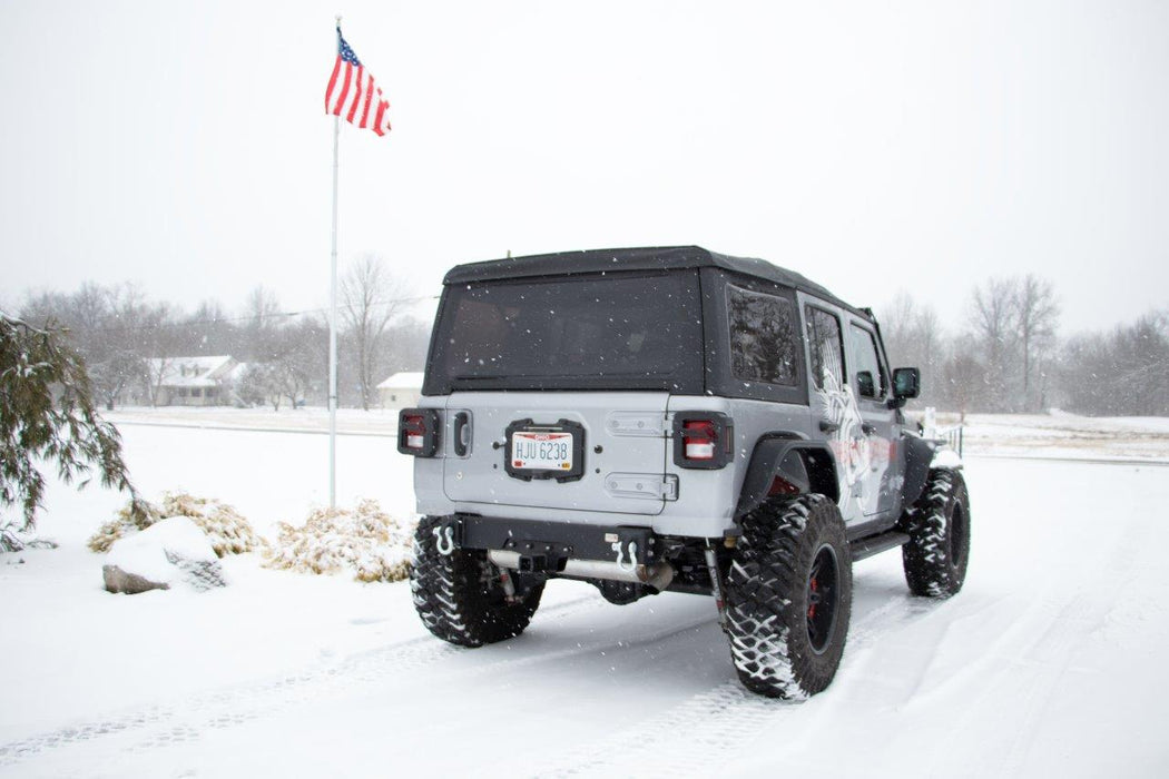 Fishbone Offroad FB22179 Jeep JL Rear Bumper Delete For 18-Pres Wrangler JL Fishbone Offroad - Truck Part Superstore