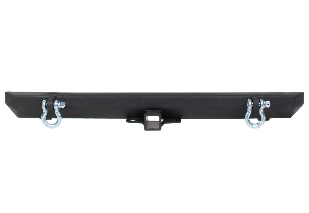 Fishbone Offroad FB22217 Jeep YJ/TJ Rear Bumper with Receiver For 87-06 YJ Wrangler TJ Wrangler Fishbone Offroad - Truck Part Superstore