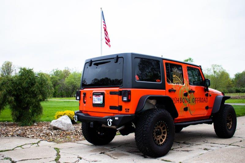 Fishbone Offroad FB22278 Jeep JK Rear Bumper Mako 07-18 Wrangler JK Fishbone Offroad - Truck Part Superstore