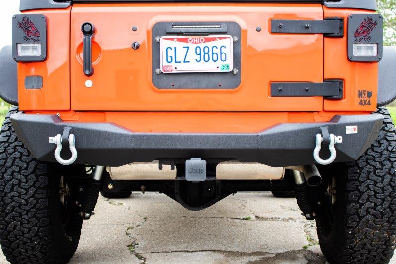 Fishbone Offroad FB22278 Jeep JK Rear Bumper Mako 07-18 Wrangler JK Fishbone Offroad - Truck Part Superstore