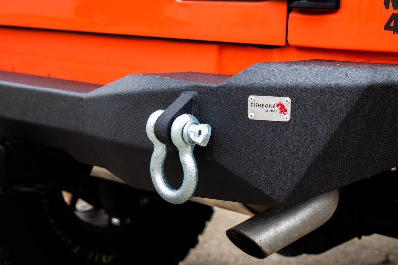 Fishbone Offroad FB22278 Jeep JK Rear Bumper Mako 07-18 Wrangler JK Fishbone Offroad - Truck Part Superstore