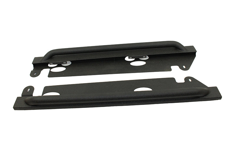 Fishbone Offroad FB23010 Jeep JK Rock Slider 07-18 Wrangler JK 2 Door Rubicon Steel Black Textured Powdercoat Fishbone Offroad - Truck Part Superstore