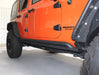 Fishbone Offroad FB23011 Jeep JK Rock Slider 07-18 Wrangler JK 4 Door Rubicon Steel Black Textured Powdercoat Fishbone Offroad - Truck Part Superstore