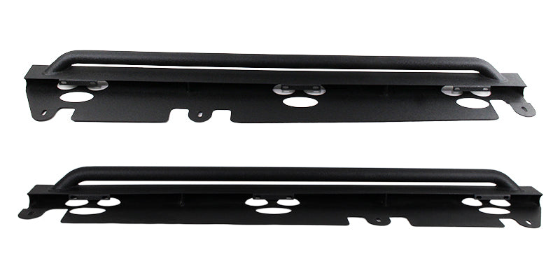 Fishbone Offroad FB23011 Jeep JK Rock Slider 07-18 Wrangler JK 4 Door Rubicon Steel Black Textured Powdercoat Fishbone Offroad - Truck Part Superstore