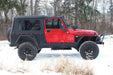 Fishbone Offroad FB23029 Jeep TJ Tube Fender Set Of 4 Front and Rear 97-06 Wrangler TJ Steel Black Textured Powdercoat Fishbone Offroad - Truck Part Superstore