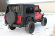 Fishbone Offroad FB23029 Jeep TJ Tube Fender Set Of 4 Front and Rear 97-06 Wrangler TJ Steel Black Textured Powdercoat Fishbone Offroad - Truck Part Superstore
