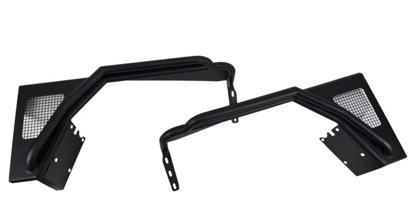 Fishbone Offroad FB23029 Jeep TJ Tube Fender Set Of 4 Front and Rear 97-06 Wrangler TJ Steel Black Textured Powdercoat Fishbone Offroad - Truck Part Superstore