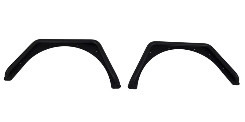 Fishbone Offroad FB23029 Jeep TJ Tube Fender Set Of 4 Front and Rear 97-06 Wrangler TJ Steel Black Textured Powdercoat Fishbone Offroad - Truck Part Superstore