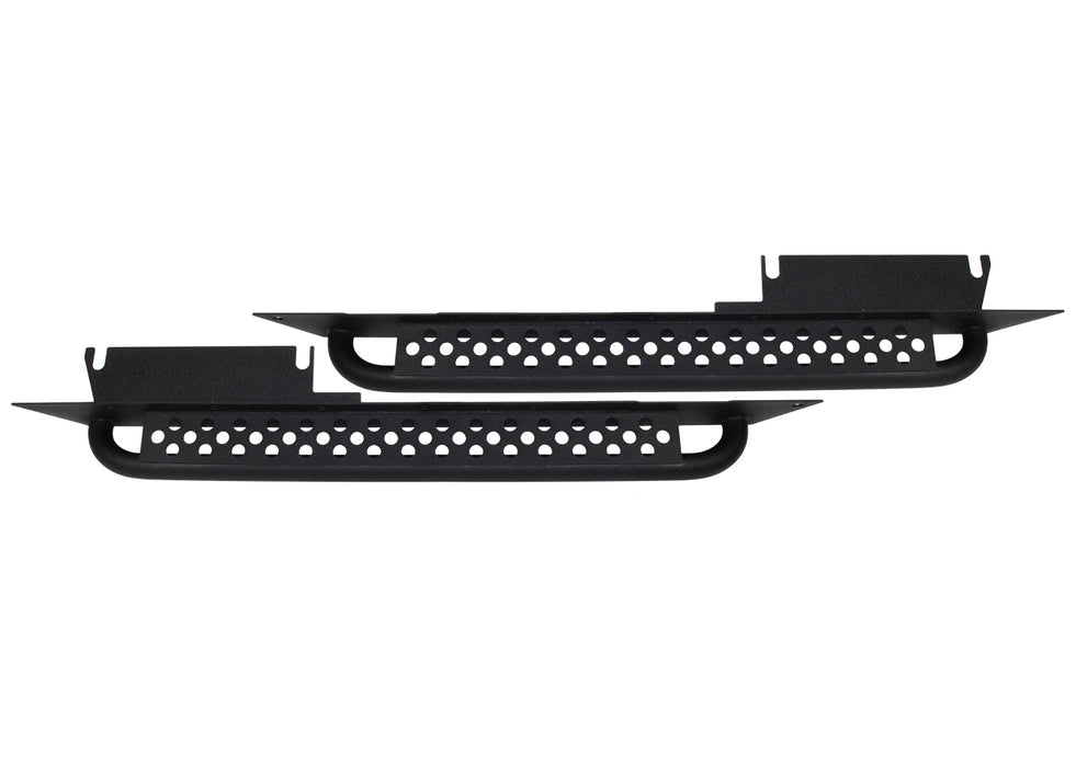 Fishbone Offroad FB23085 Jeep LJ Rock Slider W/Tube Step Black Powdercoat Fishbone Offroad - Truck Part Superstore
