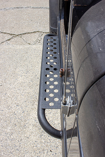 Fishbone Offroad FB23115 Fishbone Rock Slider with Tube Step - Truck Part Superstore