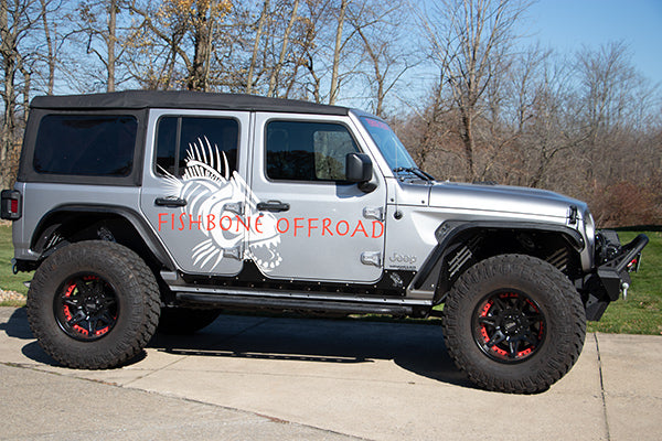 Fishbone Offroad FB23180 Wrangler Armor Panels for 18-Pres Wrangler JL 4DR Fishbone - Truck Part Superstore