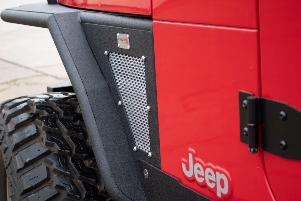 Fishbone Offroad FB23239 Wrangler Front Fenders Paintable Mesh Upgrade for 97-06 Wrangler Fishbone - Truck Part Superstore