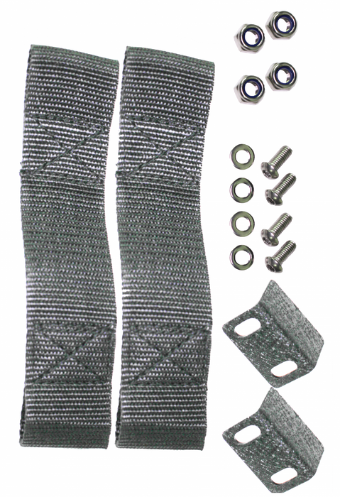 Fishbone Offroad FB24077 Jeep TJ Front Tube Doors 97-06 Wrangler TJ Black Textured Powdercoat Steel Fishbone Offroad - Truck Part Superstore