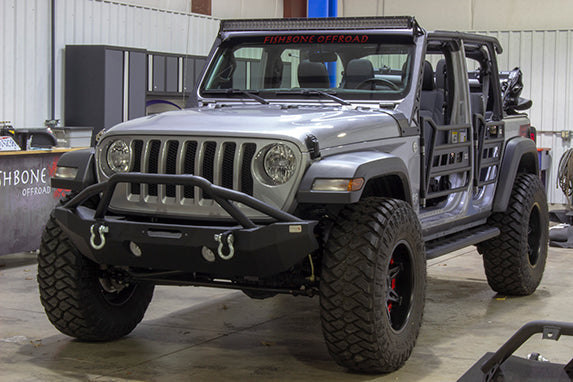 Fishbone Offroad FB24086 Jeep Front and Rear Tube Doors 2018-Present Wrangler JL Fishbone Offroad - Truck Part Superstore