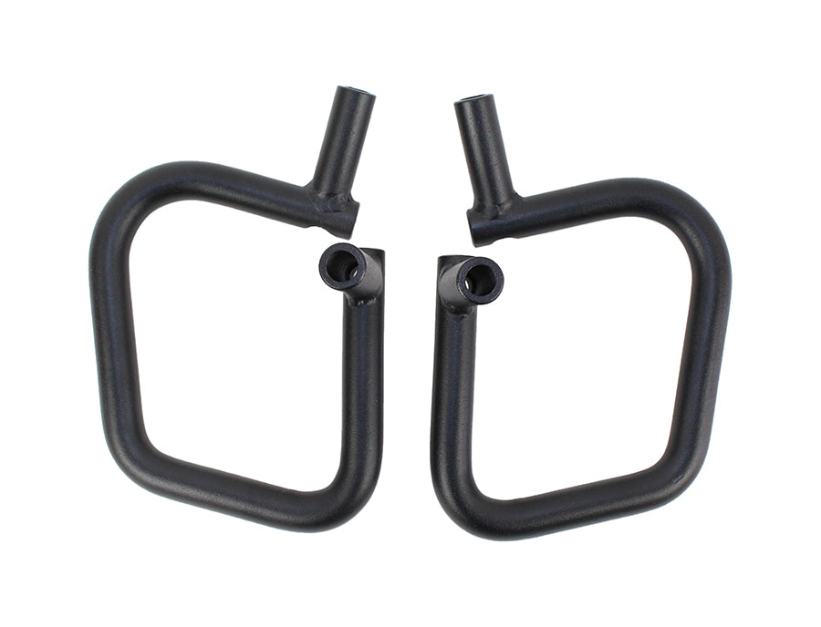 Fishbone Offroad FB25033 Jeep JK Grab Handles Front 07-18 Wrangler JK 2/4 Door Steel Black Textured Powdercoat Fishbone Offroad - Truck Part Superstore