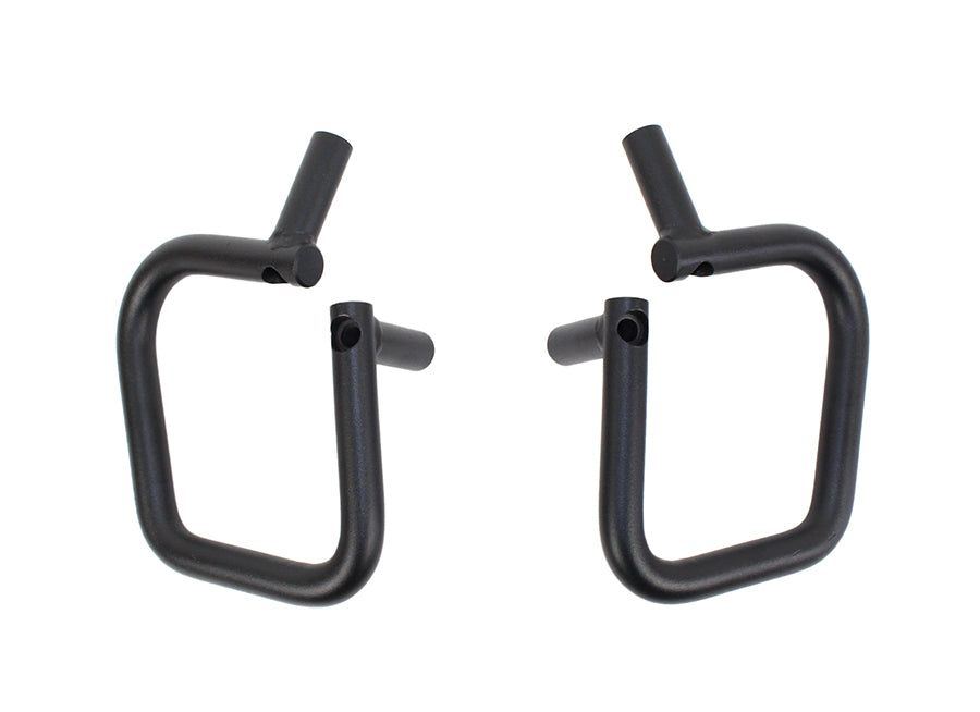 Fishbone Offroad FB25033 Jeep JK Grab Handles Front 07-18 Wrangler JK 2/4 Door Steel Black Textured Powdercoat Fishbone Offroad - Truck Part Superstore