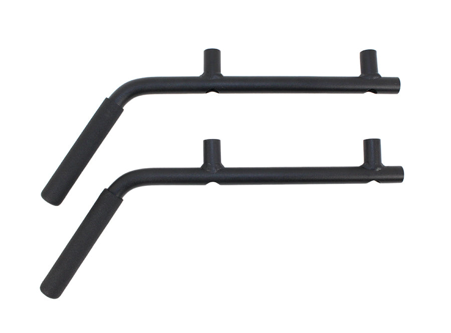 Fishbone Offroad FB25034 Jeep JK Grab Handles Front and Rear 07-18 Wrangler JK 4 Door Steel Black Textured Powdercoat Fishbone Offroad - Truck Part Superstore