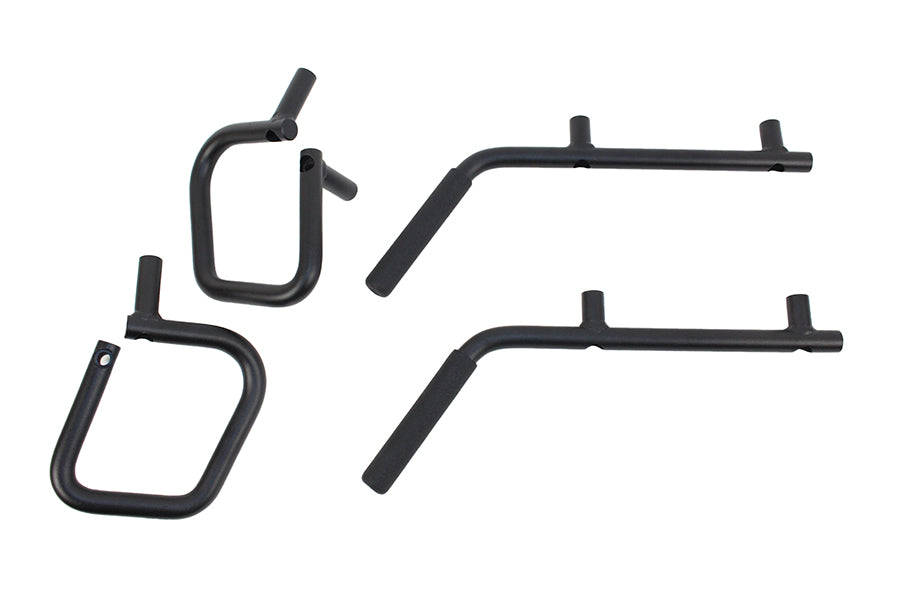 Fishbone Offroad FB25034 Jeep JK Grab Handles Front and Rear 07-18 Wrangler JK 4 Door Steel Black Textured Powdercoat Fishbone Offroad - Truck Part Superstore