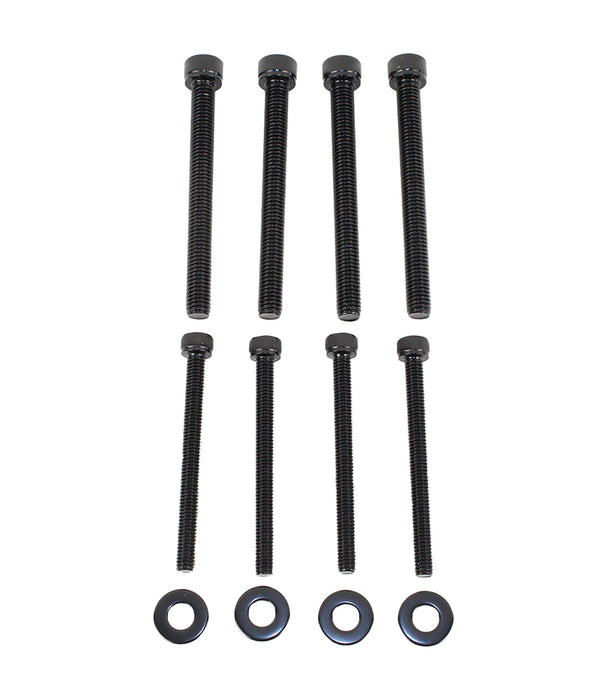 Fishbone Offroad FB25034 Jeep JK Grab Handles Front and Rear 07-18 Wrangler JK 4 Door Steel Black Textured Powdercoat Fishbone Offroad - Truck Part Superstore