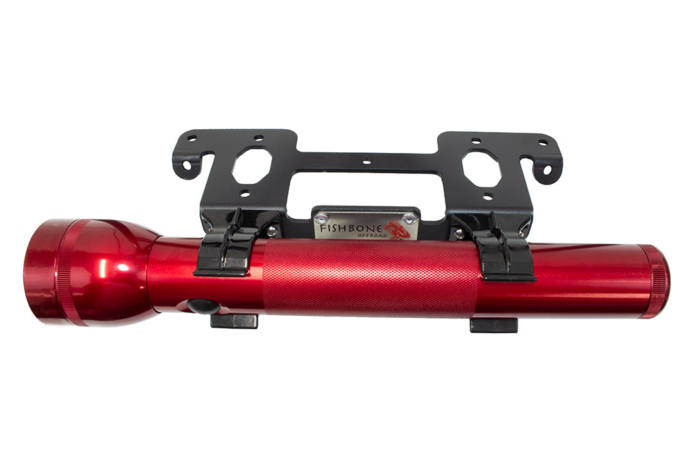 Fishbone Offroad FB25092 Jeep JL Roll Bar Flashlight Mount Front 18-Pres Wrangler JL Fishbone Offroad - Truck Part Superstore