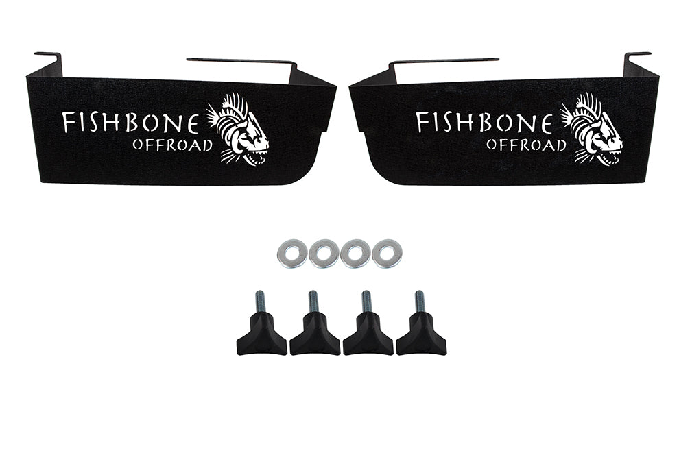 Fishbone Offroad FB25103 Jeep TJ Wheel Well Storage Bins 97-06 Wrangler TJ Fishbone - Truck Part Superstore