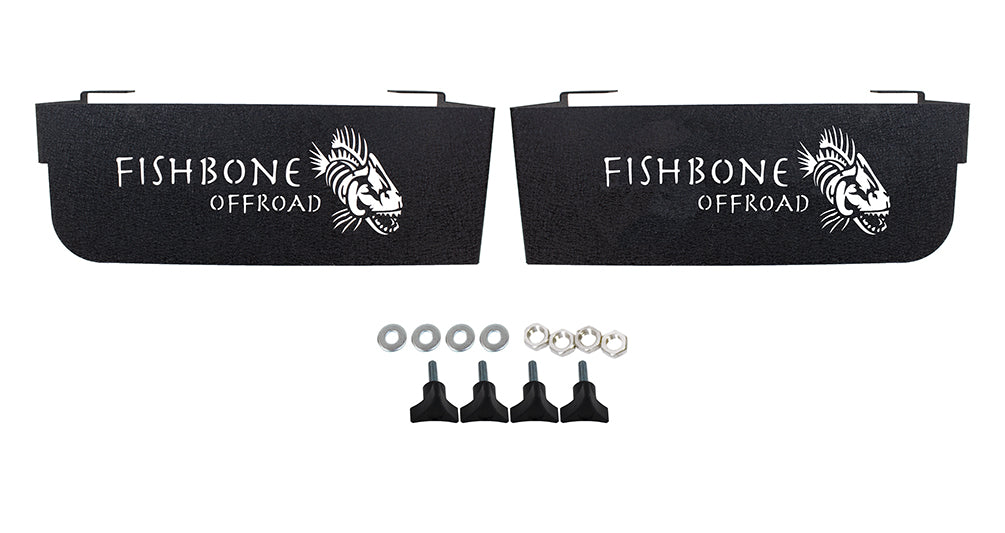 Fishbone Offroad FB25104 Jeep LJ Wheel Well Storage Bins 97-06 Wrangler TJ Unlimited Fishbone - Truck Part Superstore